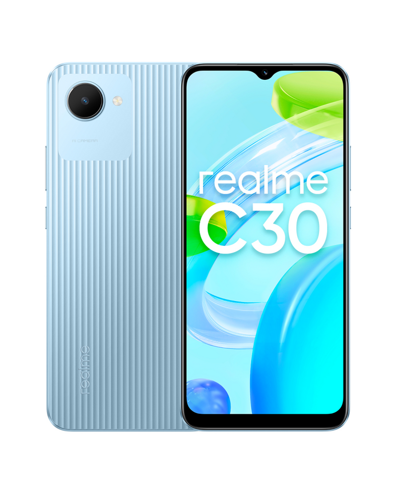 Realme C30 - 4G Smartphone - Dual-SIM - RAM 3 GB / Interner Speicher 32 GB