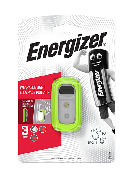 Energizer E301422001 Wearable Clip Light LED Camping-Leuchte 30 lm