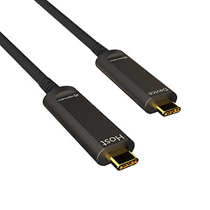 Kindermann USB 3.2Gen2 AOC Kabel USB-C St./St.10m - Kabel - Digital/Daten