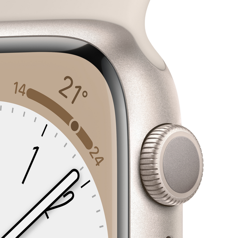 Apple Watch Series 8 (GPS) - 45 mm - Starlight Aluminium
