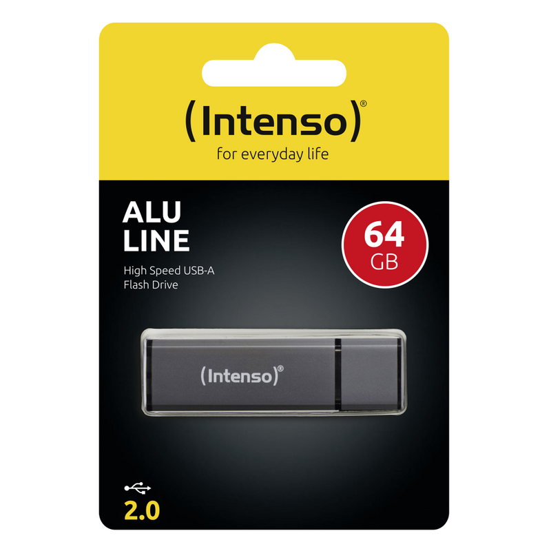 Intenso Alu Line - USB-Flash-Laufwerk - 64 GB