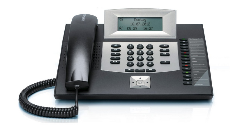 Auerswald COMfortel 1600 - ISDN-Telefon - Schwarz