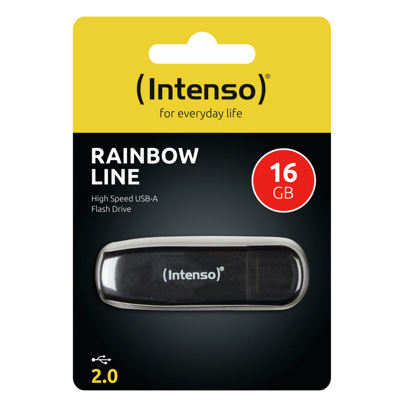 Intenso Rainbow Line - USB-Flash-Laufwerk - 16 GB