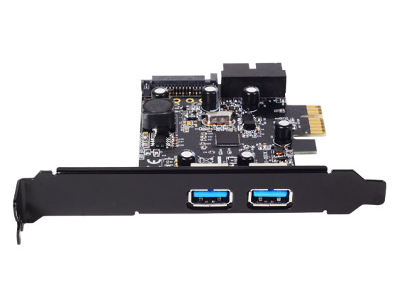 SilverStone EC04-E - USB-Adapter - PCIe 2.0 Low-Profile