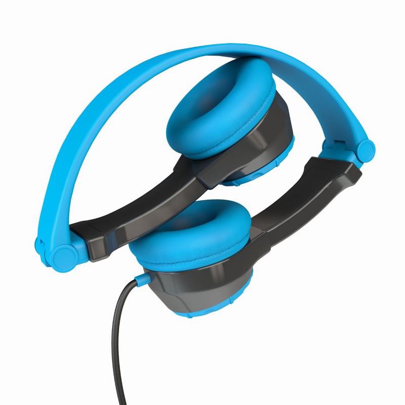 JLAB Audio JBuddies Folding - Kopfhörer - Kopfband - Musik - Blau - Grau - Kabellos - Ohrumschließend