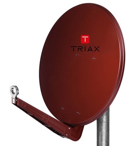 Triax 350393 - 38,1 dBi - Offset - 0 - 90° - 21,1° - Rot - Aluminium