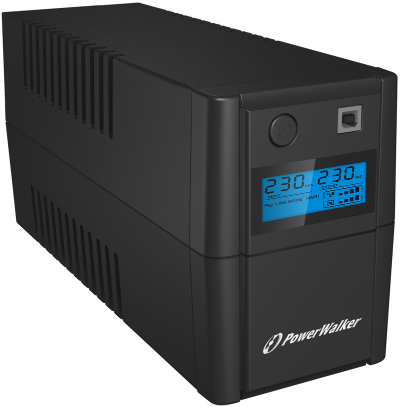 BlueWalker PowerWalker VI 850SE LCD - USV - Wechselstrom 230 V
