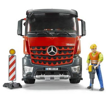 Bruder MB Arocs Construction truck with accessories - Rot - Gelb - 4 Jahr(e) - Junge - 545 mm - 185 mm - 270 mm