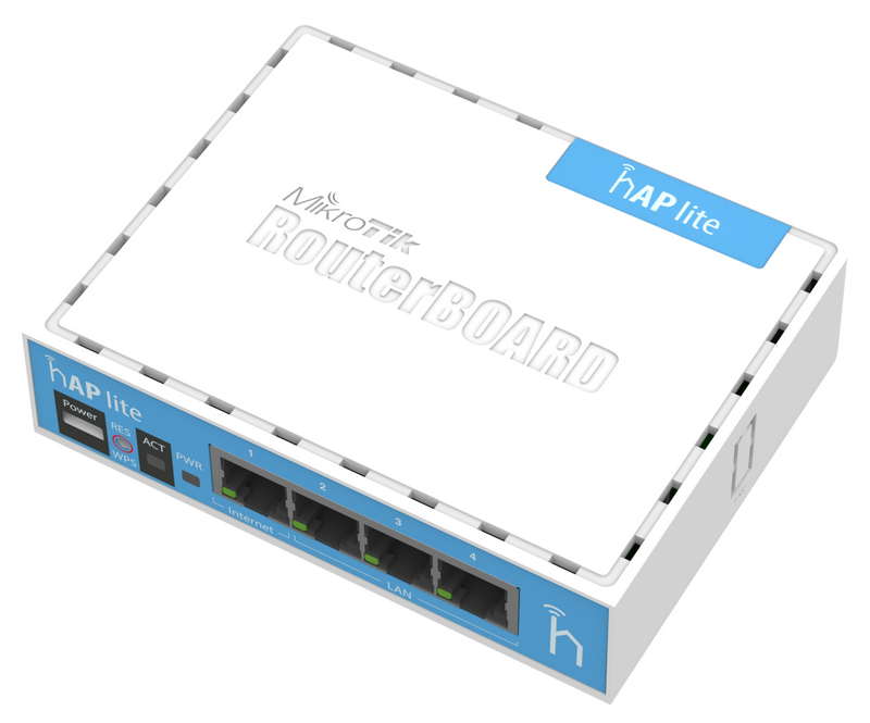 MikroTik RouterBOARD hAP lite - Wireless Router