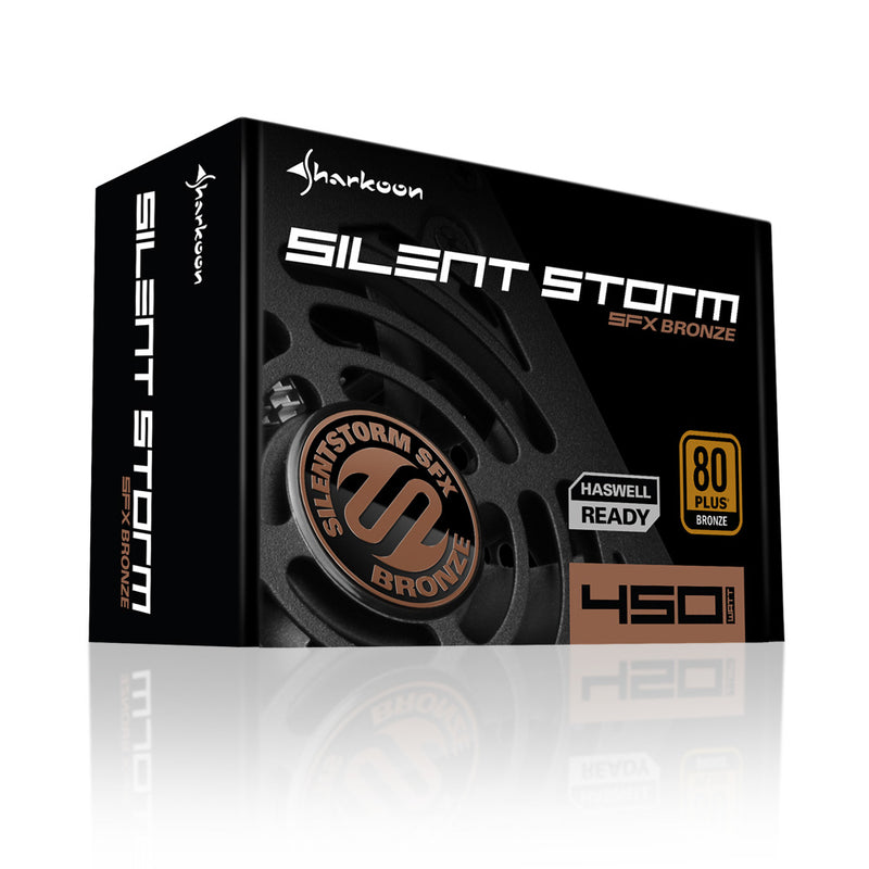 Sharkoon SilentStorm SFX 450 Bronze - Netzteil (intern)