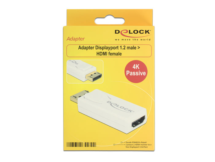 Delock 4K Passive - Videoanschluß - DisplayPort (M)