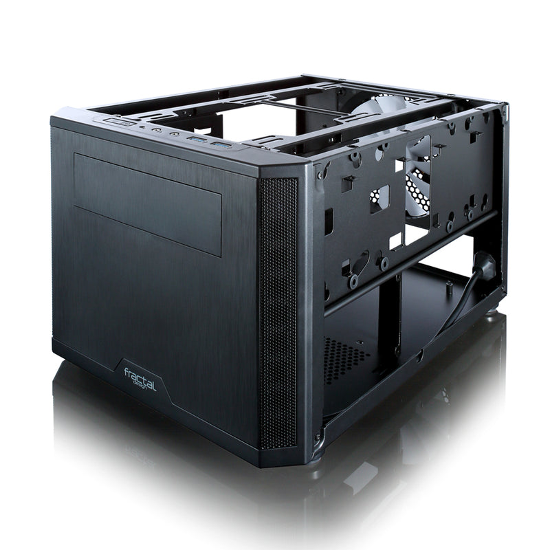 Fractal Design Core 500 - Kompaktgehäuse - Mini-ITX - ohne Netzteil (ATX)