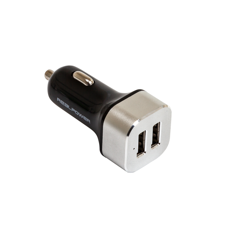 Ultron Realpower 2-Port USB car charger - Auto-Netzteil - 2400 mA - 2 Ausgabeanschlussstellen (2 x USB)