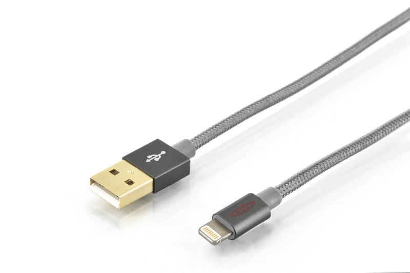 ednet.  Lightning-Kabel - Lightning (M) bis USB (M)