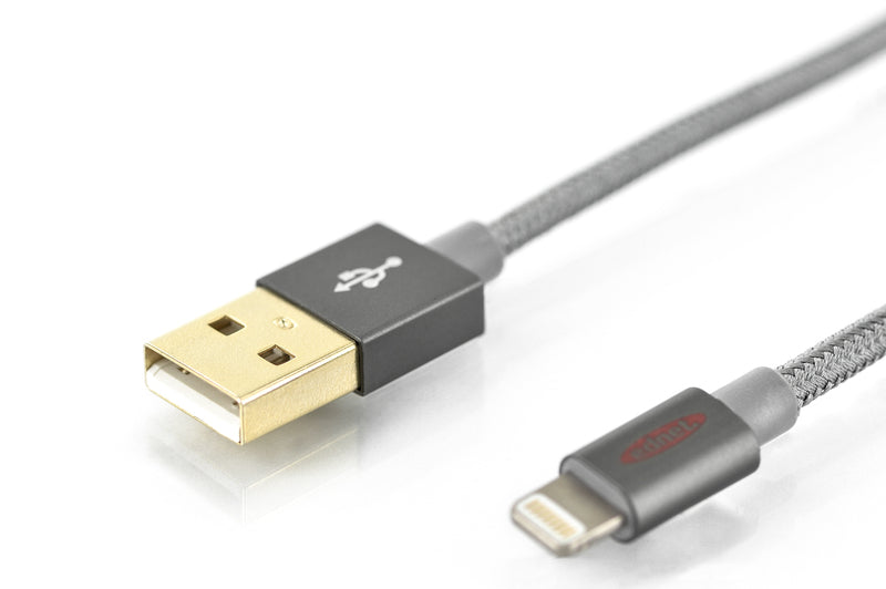 ednet.  Lightning-Kabel - Lightning (M) bis USB (M)