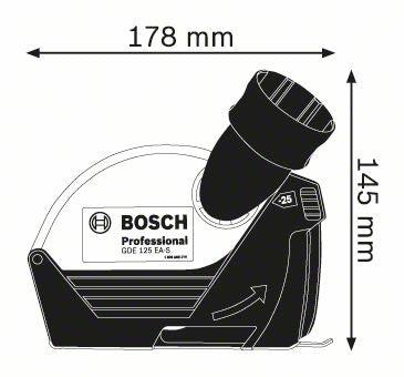 Bosch GDE 125 EA-S Professional - Staubextraktionssystem