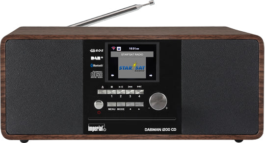 Telestar DABMAN i200 CD - Audiosystem - 20 Watt (Gesamt)