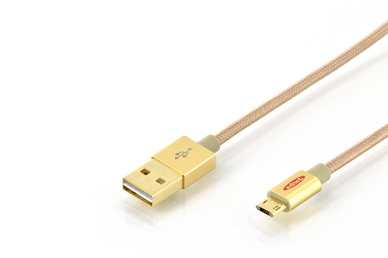 ednet.  USB-Kabel - Micro-USB Typ B (M) bis USB (M)