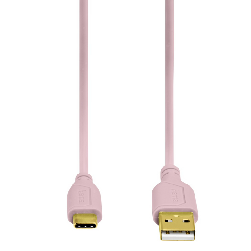 Hama "Flexi-Slim" - USB-Kabel - USB-C (M) bis USB (M)