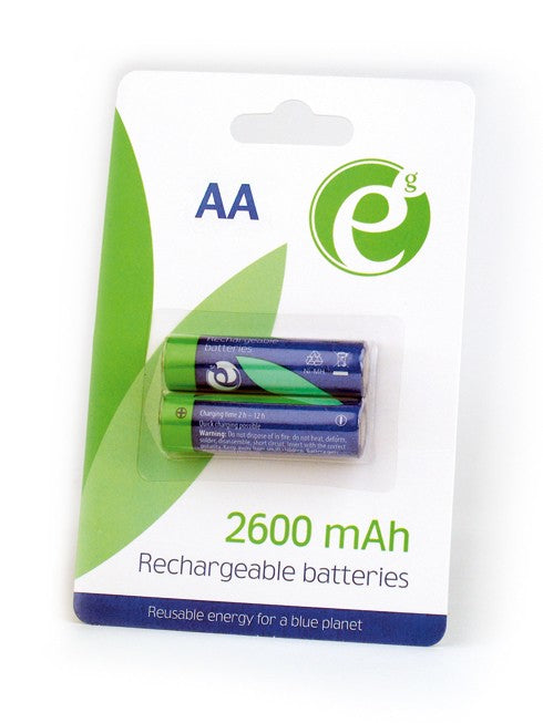 Gembird Ni-MH wiederaufladbar AA batteries 2600mAh 2er blister