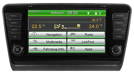 ESX Car Media Systems VNS830-SK-OC3 Moniceiver doppio DIN Collegamento per controllo remoto da volante