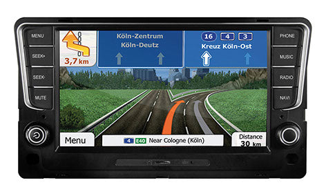 ESX Car Media Systems VN810-VW-G7-DAB Navigatore satellitare fisso da incasso Collegamento per controllo