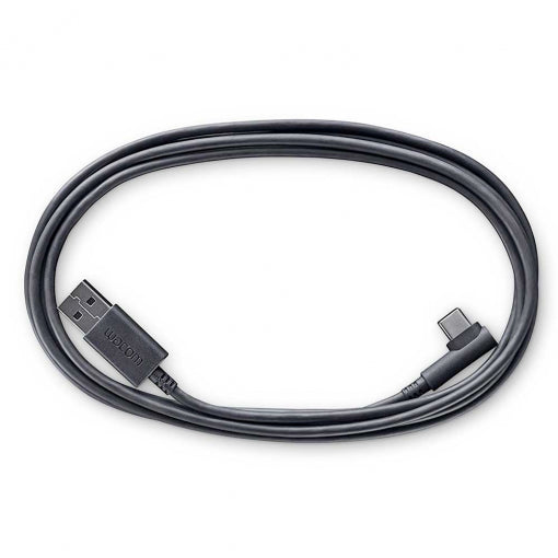 Wacom USB-Kabel - Mini-USB, Typ B (M) gewinkelt bis USB (M)