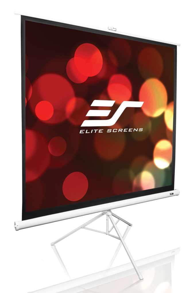 Elite Screens Elite Tripod Series T85NWS1 - Projektionsbildschirm mit Stativ - 216 cm (85")