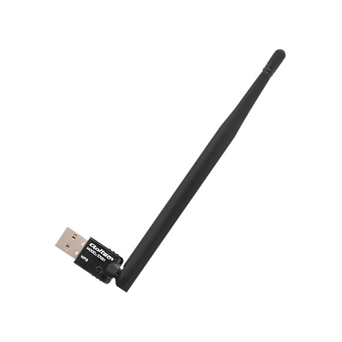 Qoltec 57001 - Kabellos - USB - WLAN - 150 Mbit/s - Schwarz