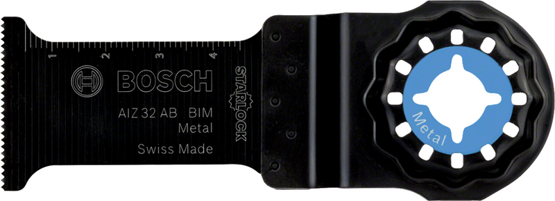 Bosch Starlock AIZ 32 AB BIM - Tauchsägenschneidblatt - Breite: 32 mm (Packung mit 25)