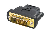 Transmedia DVI / HDMI Adapter - DVI 24+1 - HDMI - Schwarz