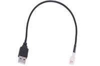 Phobya Adapter USB Extern auf 3Pin Lüfter 30cm - Schwarz