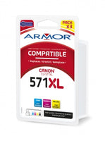 Armor 3er-Pack - Gelb, Cyan, Magenta - kompatibel - Tintenpatrone (Alternative zu: Canon CLI-751XLC, Canon CLI-751XLM, Canon CLI-751XLY)
