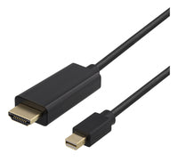 Deltaco videokabel - DisplayPort HDM - Digital/Display/Video