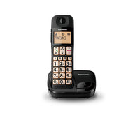Panasonic KX-TGE110 DECT-Telefon Anrufer-Identifikation Schwarz KX-TGE 110 PDB