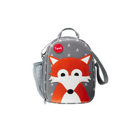 3 Sprouts Fox lunch bag Lunchpaket Kunstleder PU - Polyester Grau 1 Stueck e
