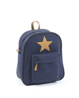 SmallStuff Large Backpack w. Leather Star 82001-3