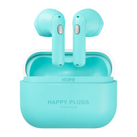 HAPPY PLUGS Bluetooth -Ohrhörer Hope True Wireless Türkis - Kabellos