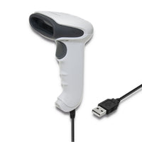 Qoltec 50865 Barcode reader 1D| CCD| USB| White