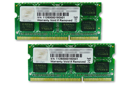 G.Skill SQ Series - DDR3 - Modul - 8 GB - SO DIMM 204-PIN