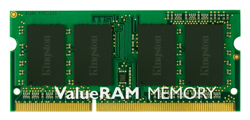 Kingston ValueRAM - DDR3 - Modul - 1 GB - SO DIMM 204-PIN