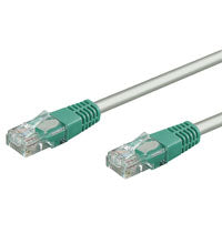 Wentronic PATCH-C5XU 2 GR - 2.0m Cat.5e U/UTP-CROSS-Netzwerkkabel - Kabel - Netzwerk