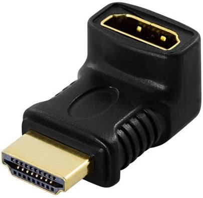 Deltaco HDMI-14B - HDMI 19-pin - HDMI 19-pin - Schwarz