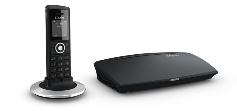 Snom M325 - Schnurloses VoIP-Telefon mit Rufnummernanzeige/Anklopffunktion