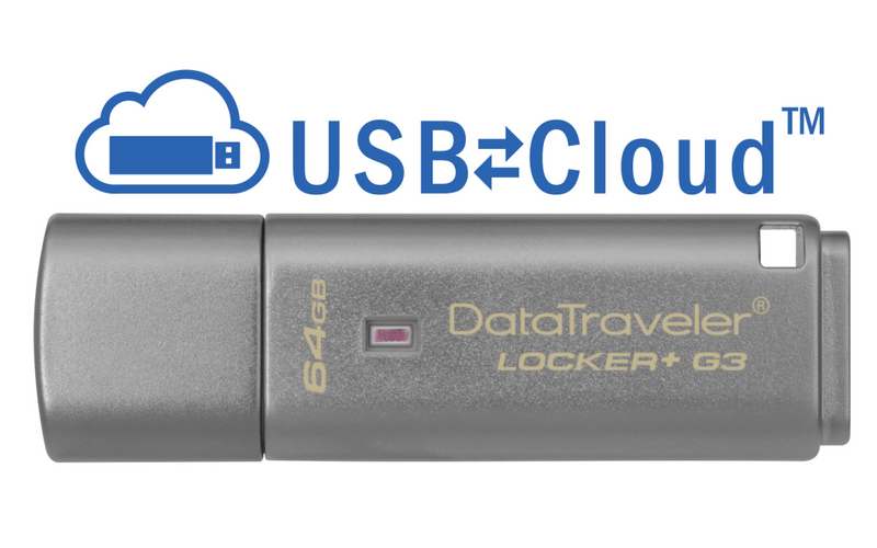 Kingston DataTraveler Locker+ G3 - USB-Flash-Laufwerk
