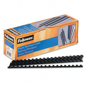 Fellowes 12mm - 100pk - Schwarz - Kunststoff