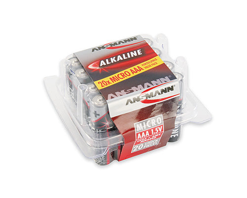Ansmann Micro - Batterie 20 x AAA - Alkalisch
