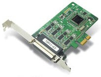 Moxa CP-114EL-DB25M - PCIe - 4x DB44 FM (RS-232/422/485) - Grün - CE - FCC - ROHS - 0 - 55 °C - 5 - 95%