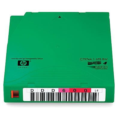 HPE Ultrium Non-Custom Labeled Data Cartridge